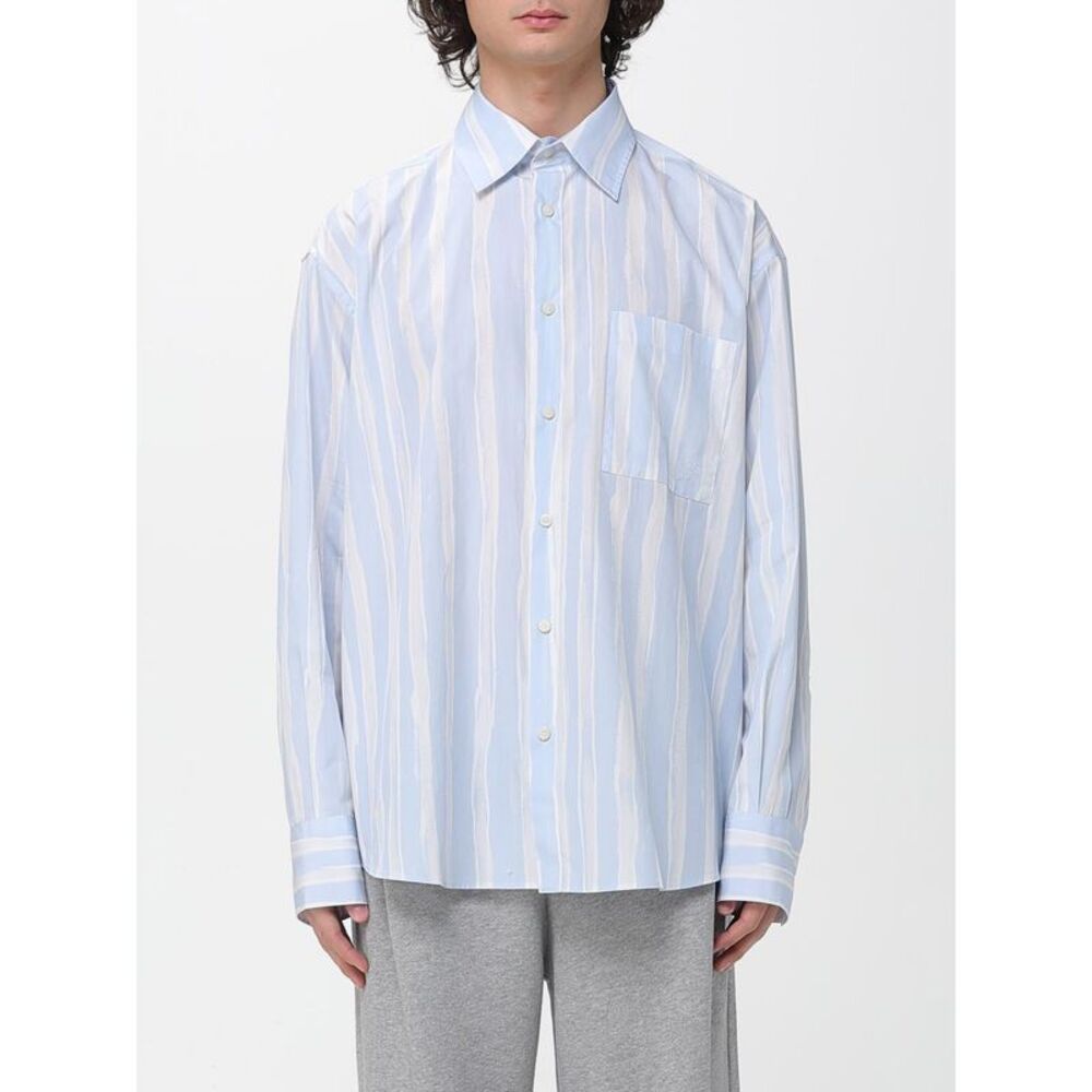 Jacquemus Shirt Men Gnawed Blue